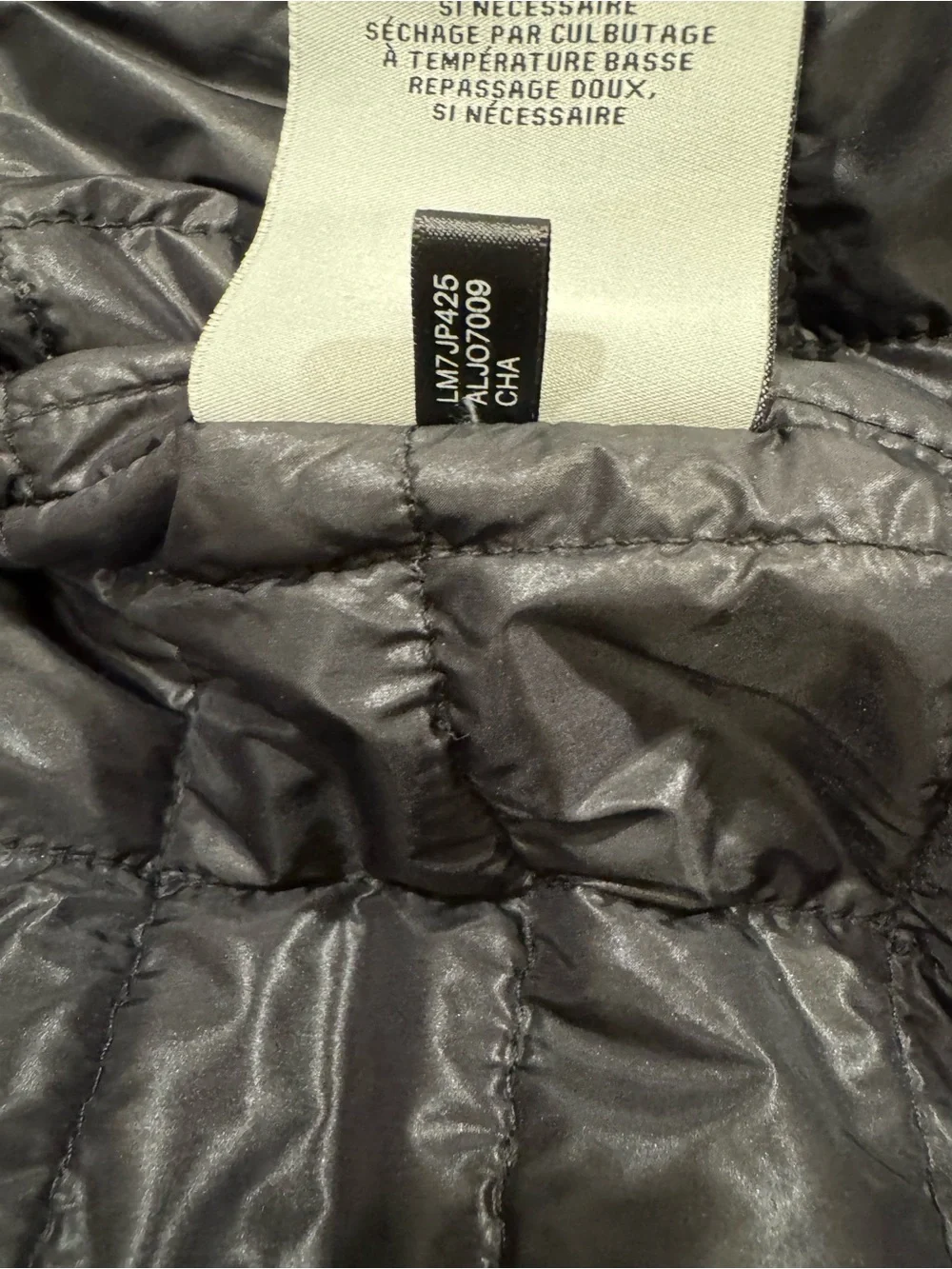 Levi’s Mens Wool Blend Quilted Lined Hooded Military Field Jacket Charcoal Large